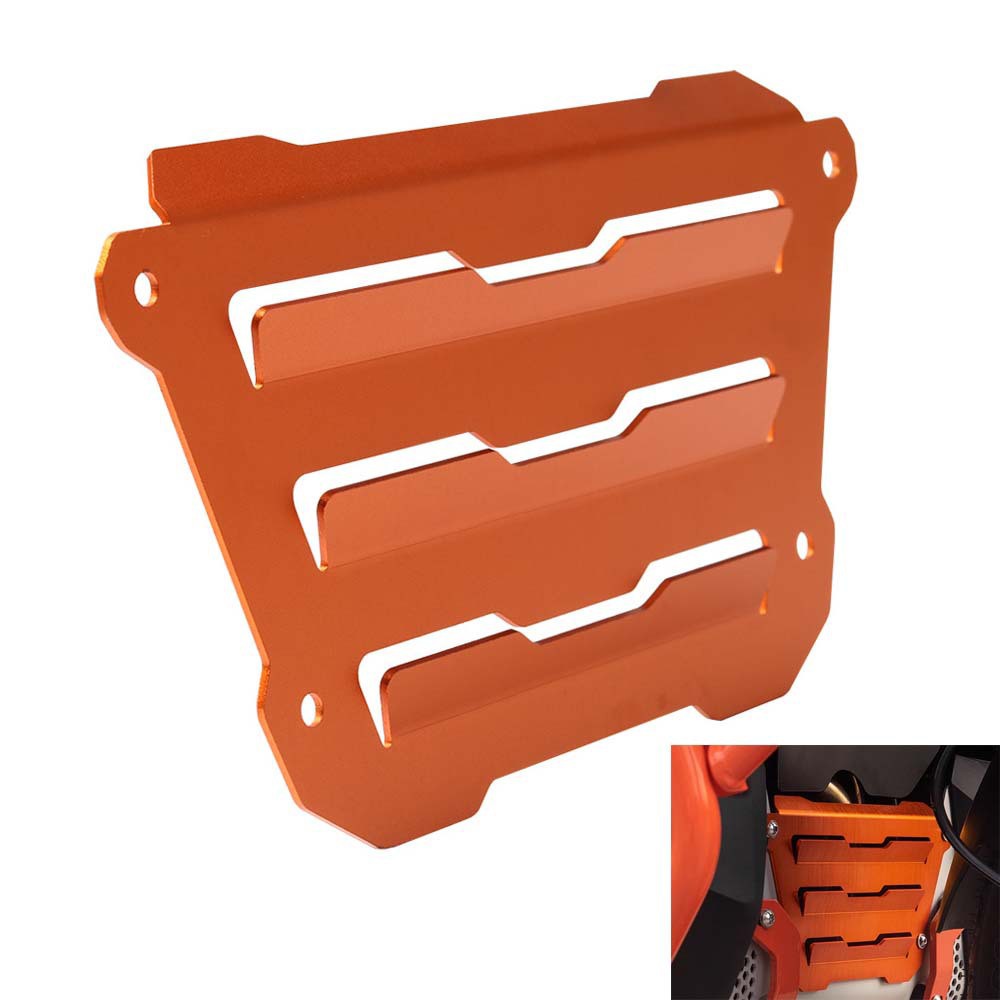 Motorcycle Skid Engine Plate Crap Flap Engine Guard Bashplate Cover Mud TZIK
