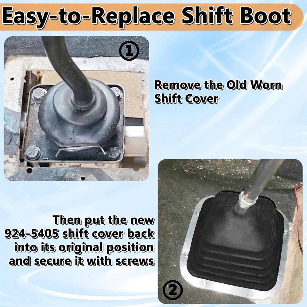 924-5405 Automatic/Manual Transmission Shift Boot Compatible with Select Kenw