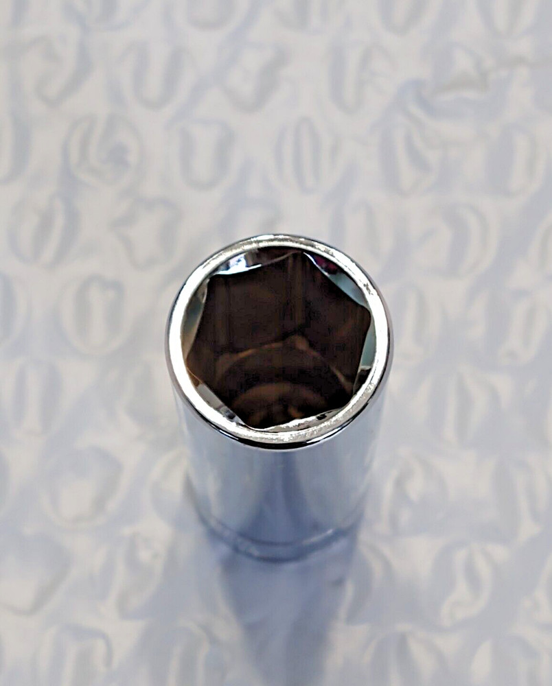 MATCO TOOLS "SILVER EAGLE" AD14M6SE, 1/4" DRIVE, 14MM. SOCKET, DEEP, 6 POINT.