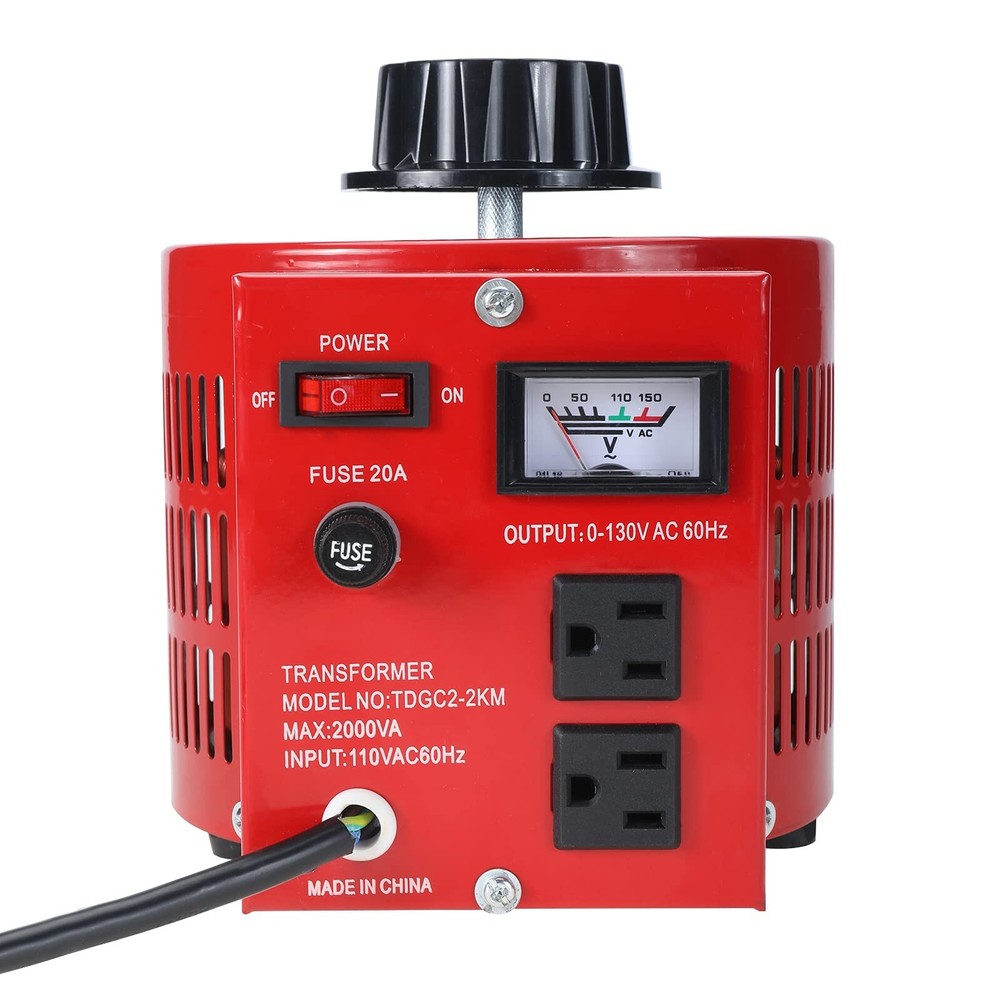 YaeCCC 2000W Voltage Transformer AC Variable Voltage Converter Transformer