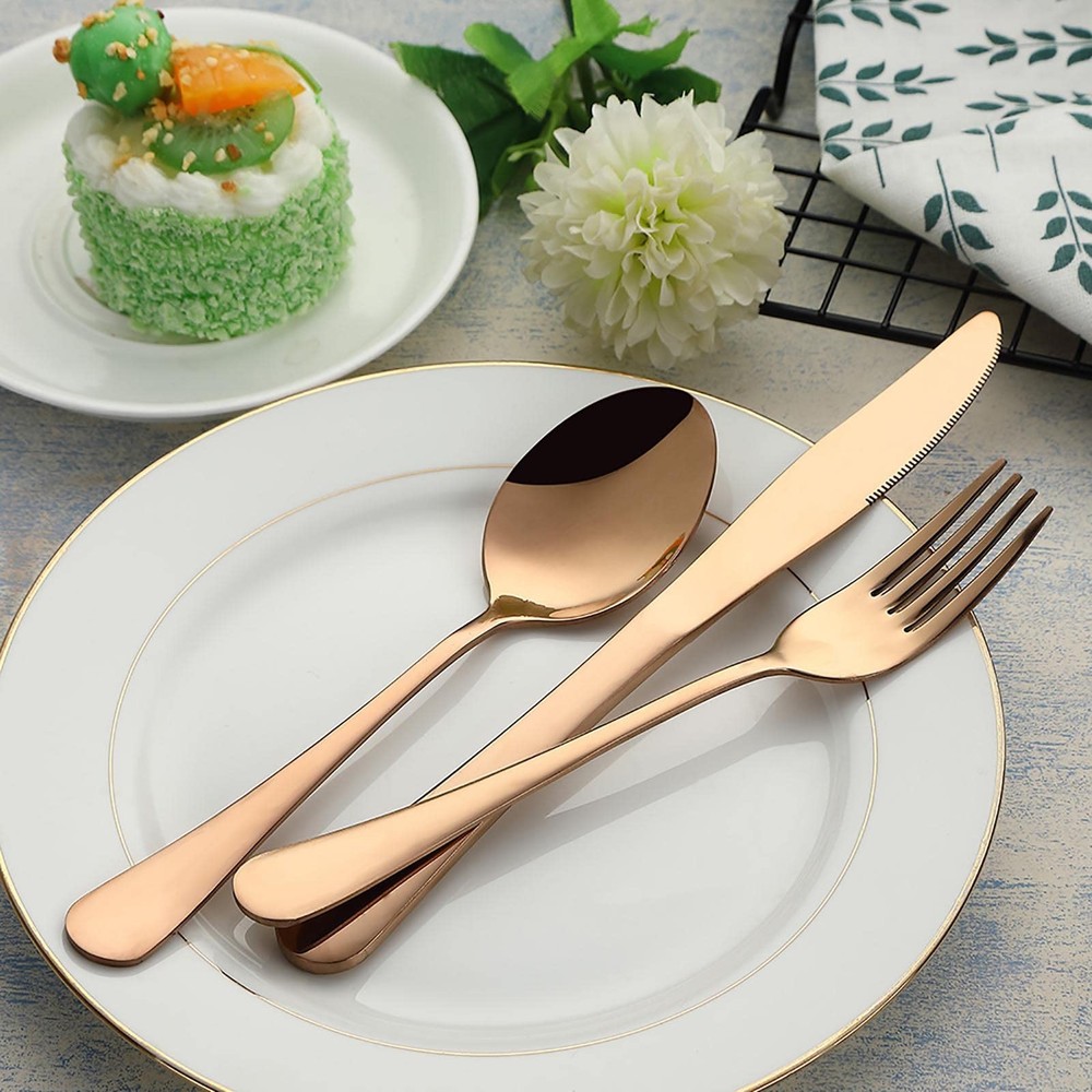 Portable Travel Utensils Reusable Silverware with Case for Fixing Tableware 9...