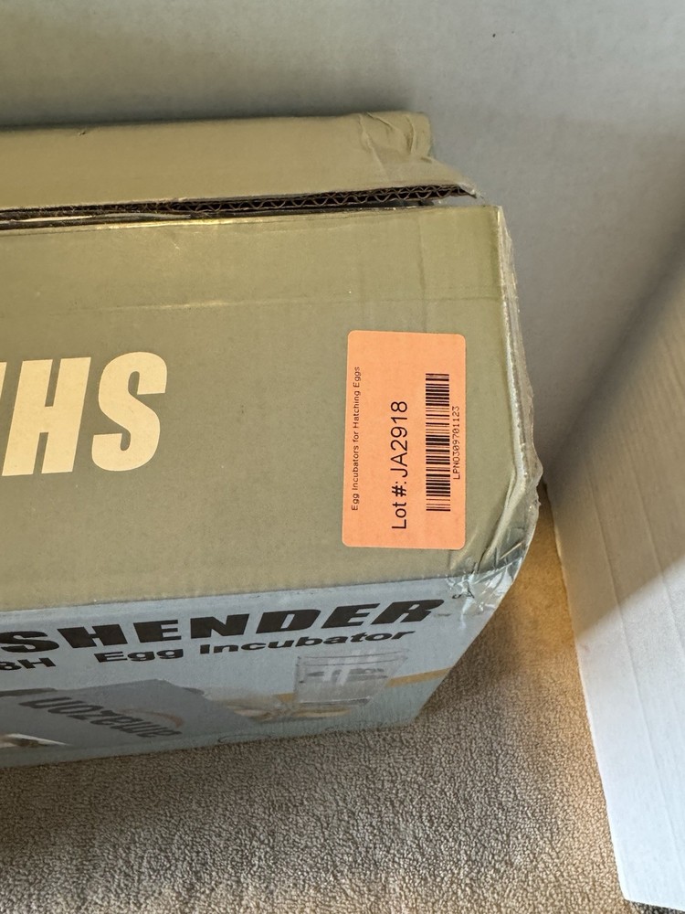 Shender 18H Egg Incubator