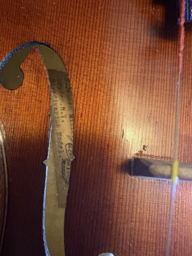 5 String Viola - 1938 S Jansen Miller With Case