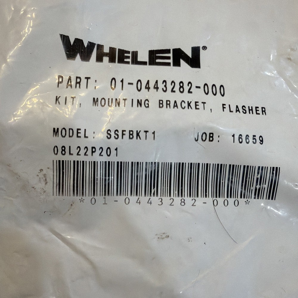 Whelen Mounting Bracket For Flasher Model SSFBKT1