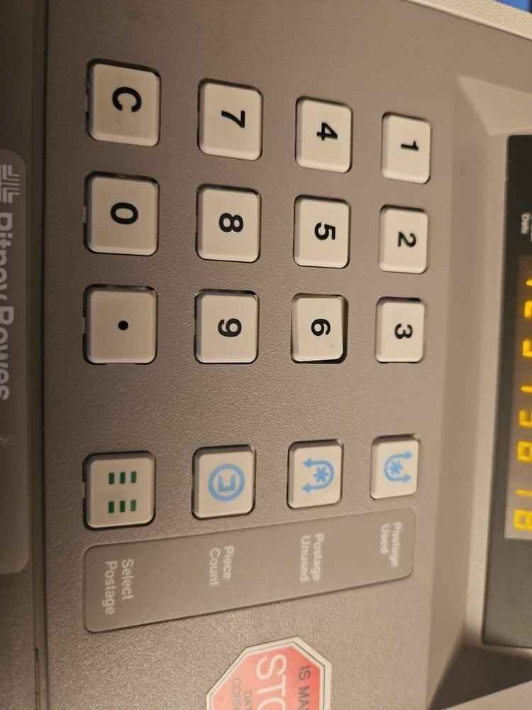 PITNEY BOWES MAIL POSTAGE By PHONE Moeldel 6900