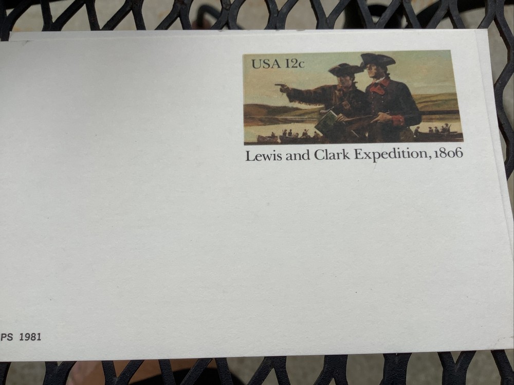 Scott #UX91 12 cent  Lewis and Clark Post Card