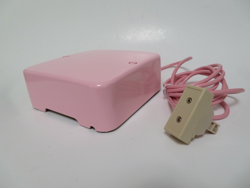 Original Automatic Electric telephone pink Ringer box