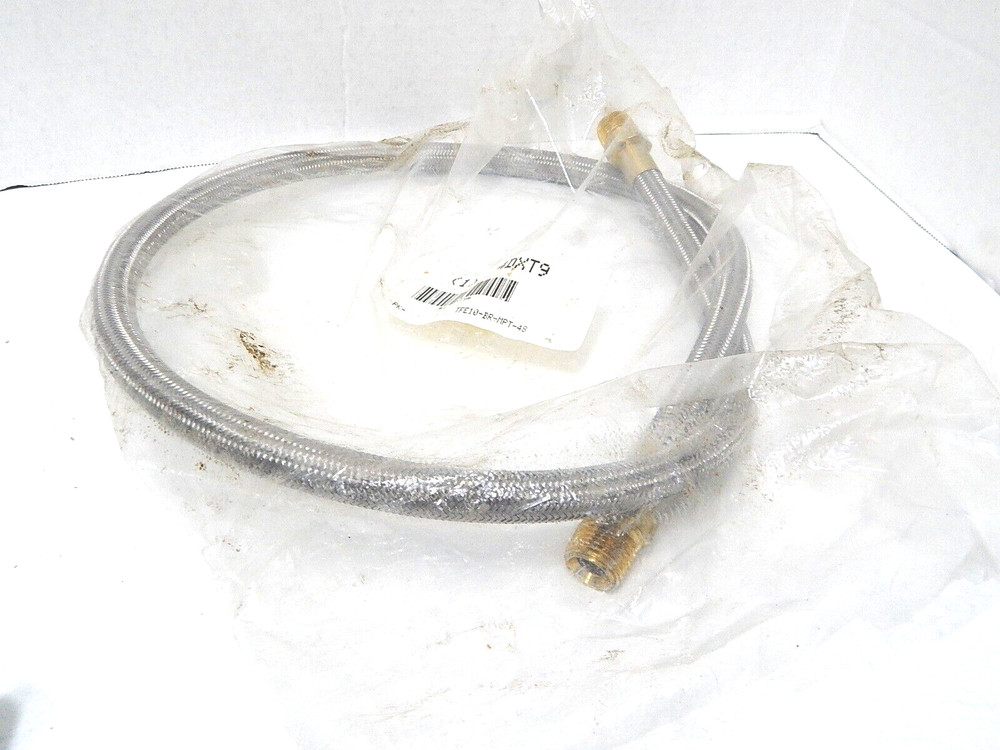 4DXT9 FLEXIBLE HOSE ASSEMBLY 1/2 ID X 48 LONG