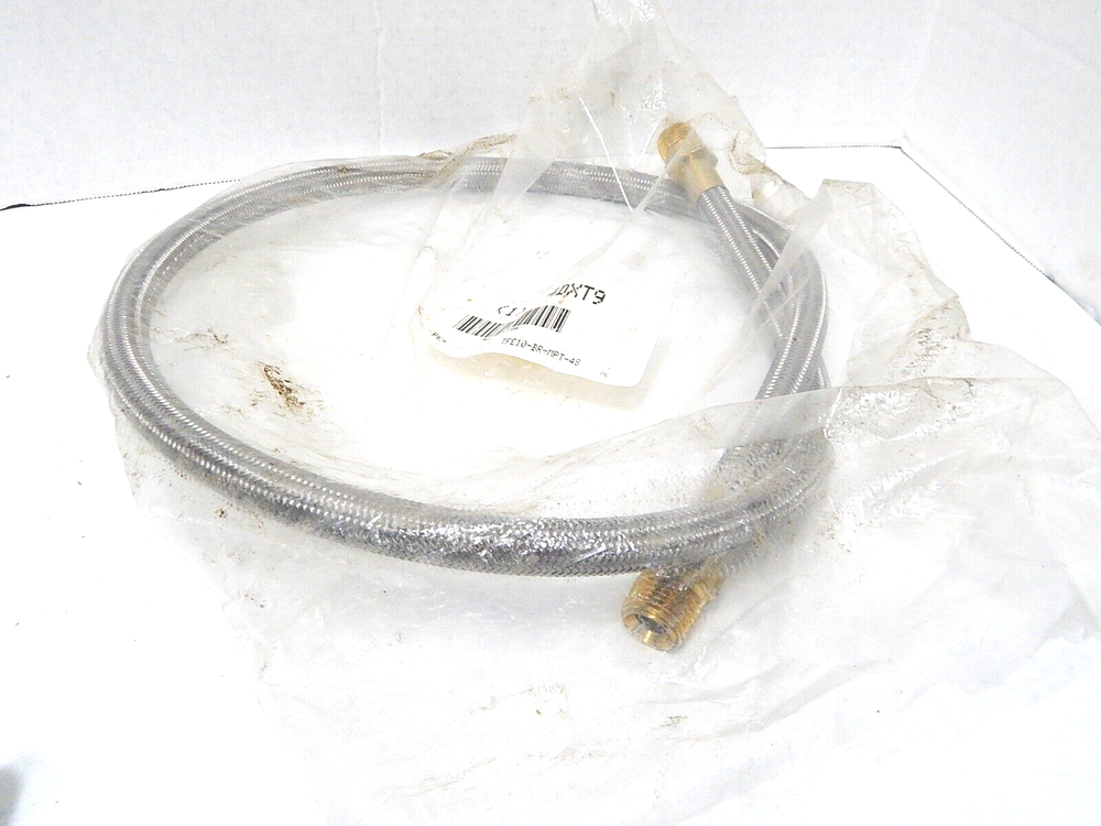 4DXT9 FLEXIBLE HOSE ASSEMBLY 1/2 ID X 48 LONG