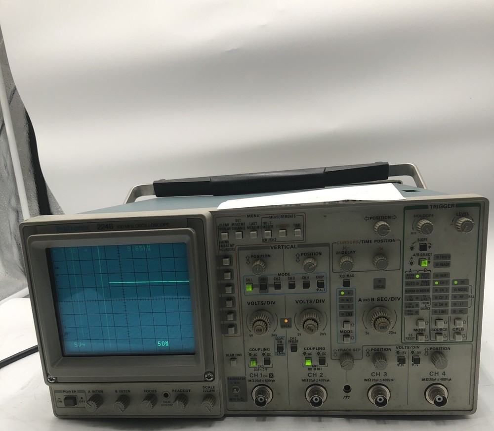 100 Mhz 4-CHANNEL ANALOG OSCILLOSCOPE