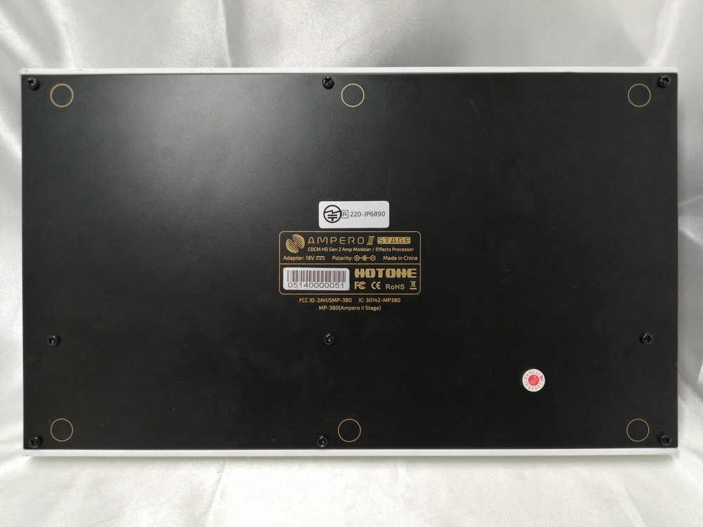 HOTONE AMPERO II STAGE MULTI-EFFECTOR 218343