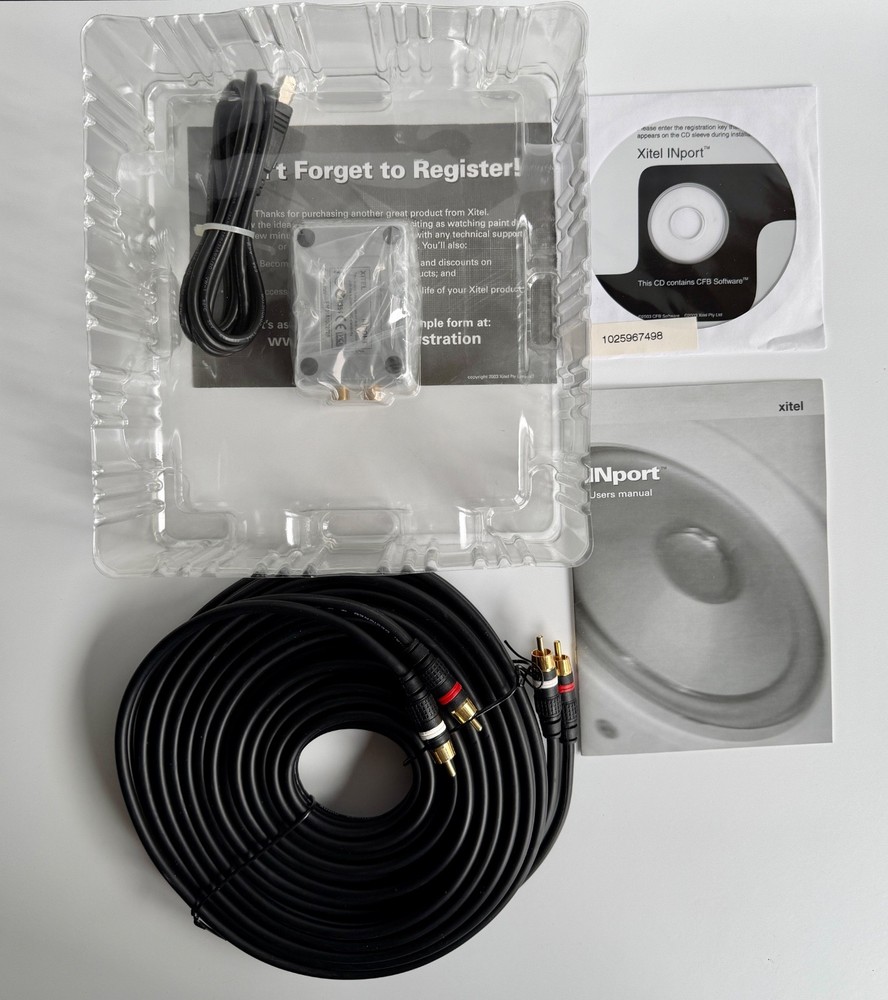 XITEL INport Digital Interface and Recording Software for PC