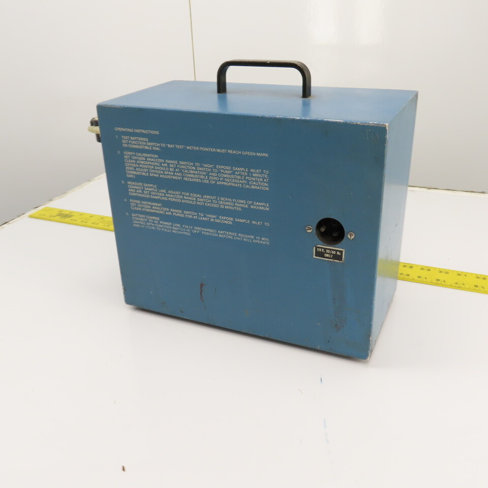 Teledyne Analytical Instruments Model 980 Oxygen Analyzer 115V