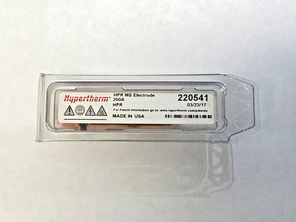 Hypertherm 220541 Bevel Electrode 260 Amp HPR MS