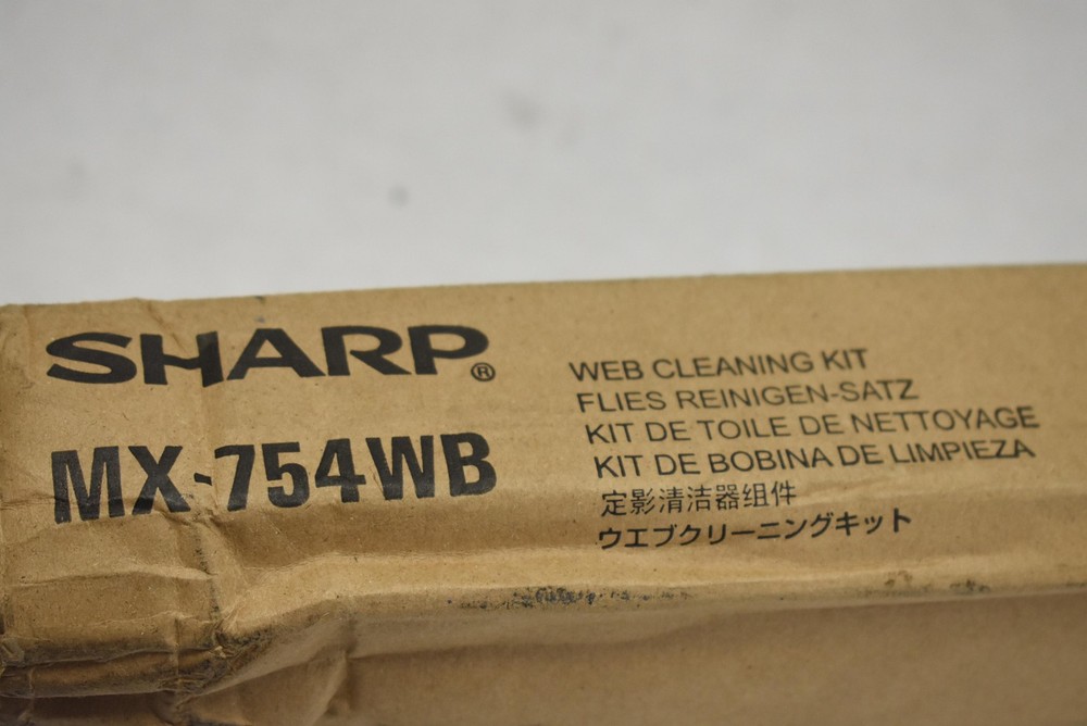 Sharp MX-754WB Web Cleaning Kit Genuine OEM Copier Printer Rollers Open Box