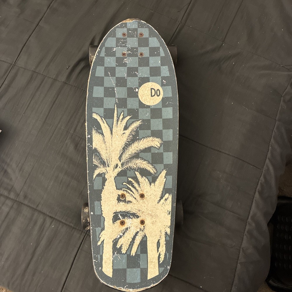 ReDo Shorty Cruiser Palm Checkers Skateboard