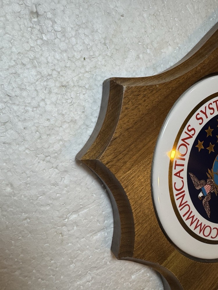 Vintage USAF Plaque- National Communications System
