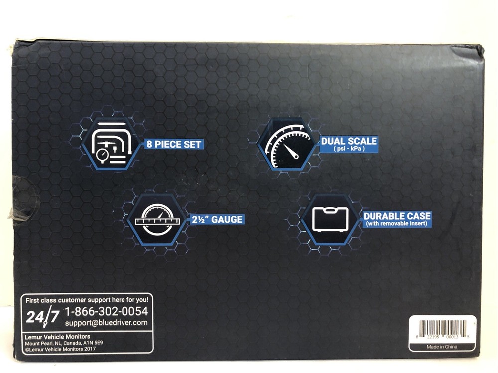 BLUE DRIVER • FUEL PRESSURE TESTER KIT • IN BOX!