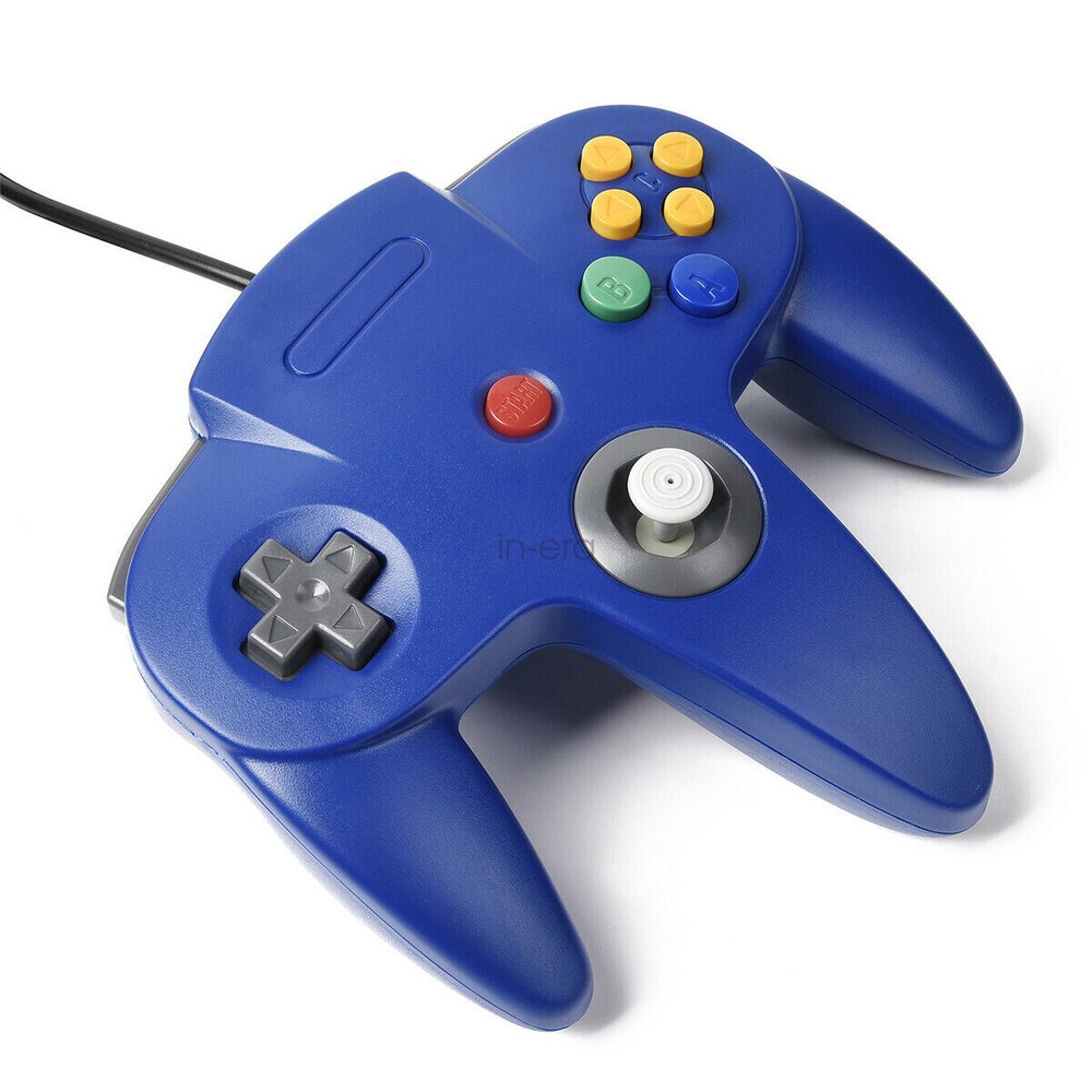Classic N64 USB Wired Controller Gamepad Joystick For PC MAC Windows