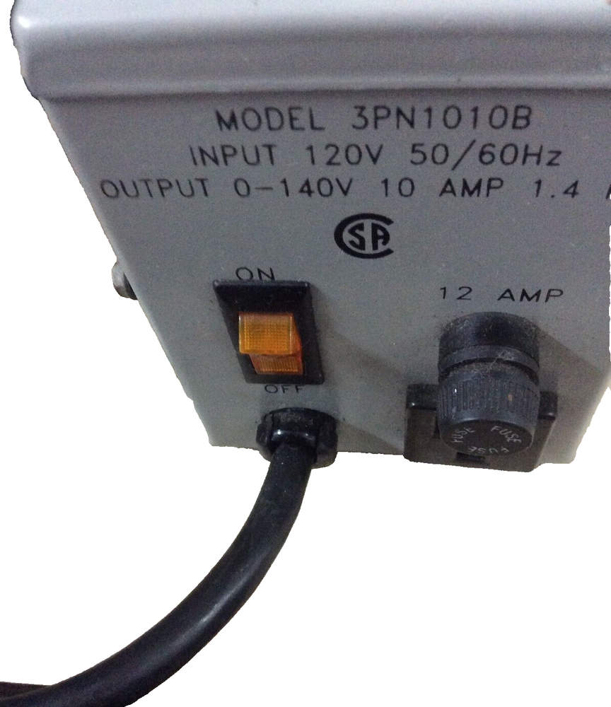 Staco Energy Products Variable Autotransformer