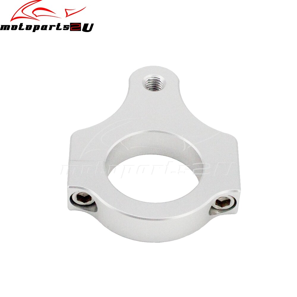 Motorcycle 33MM Steering Damper Fork Frame Stabilizer Clamp Mounting Bracket CNC