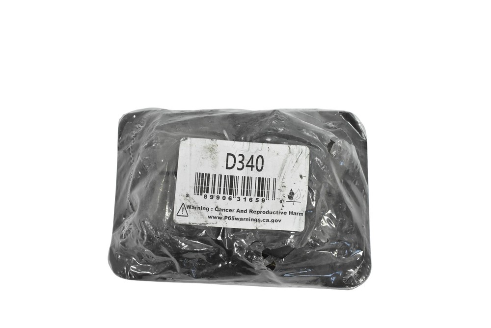 D340 Black Rectangular Rubber Block Industrial Component Gasket Seal 159-80 New