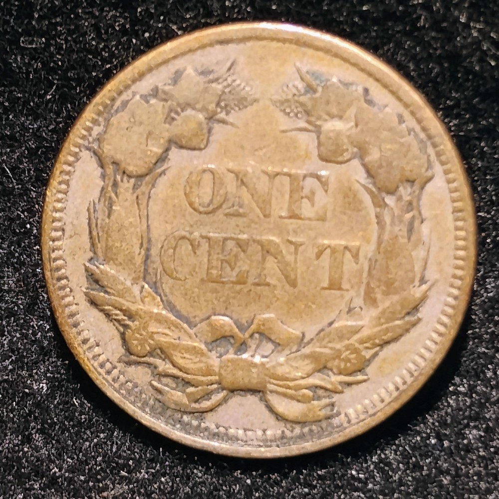 1858 ~ FLYING EAGLE CENT ~ VG