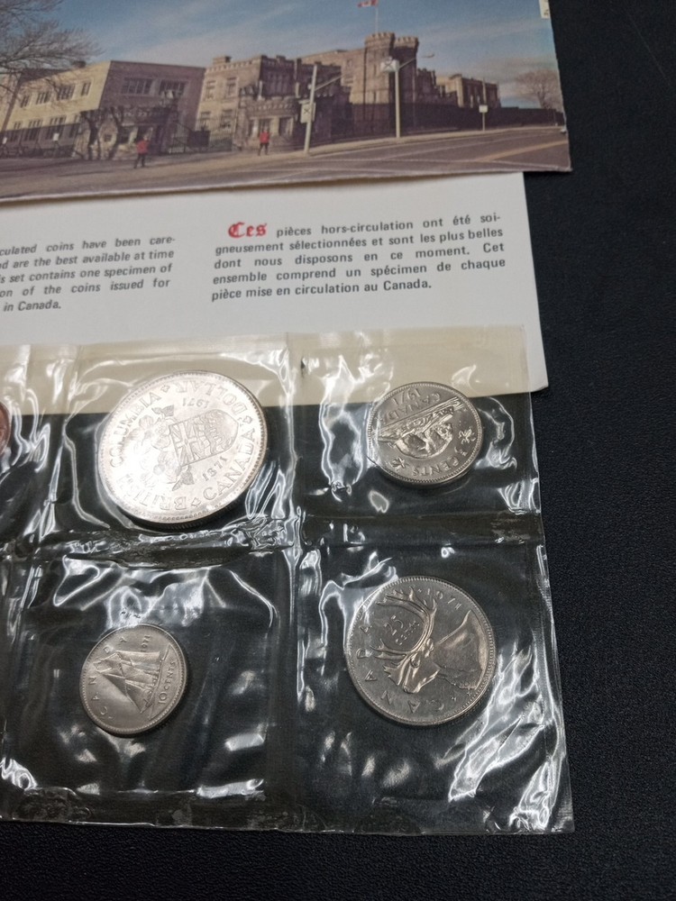1971 Canada uncirculated coin set