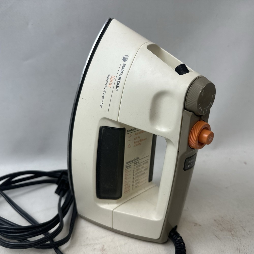 Black And Decker F505S Spray Advanced System Iron Works