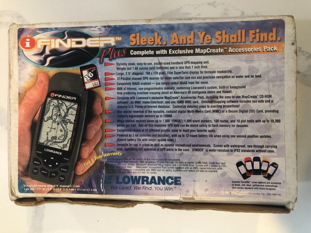Lowrance iFinder Gps