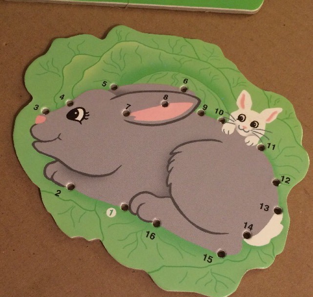 Lauri Dot 2 Dot Lacing Farm Animals