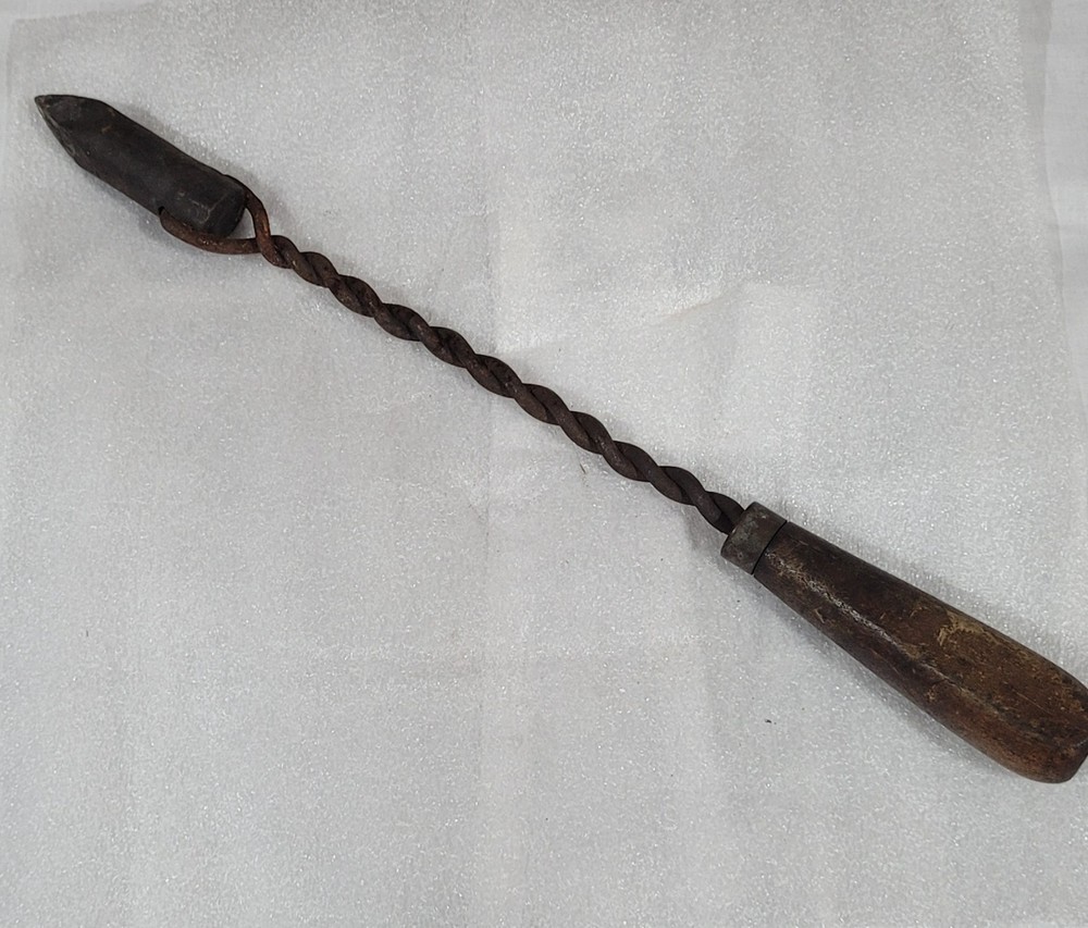 Vintage / Antique Twisted Handle Soldering Iron
