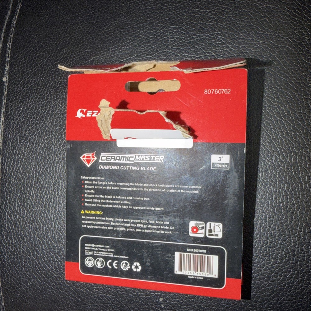 3-Inch Super Thin Diamond Blade - Perfect for Precise Tile Cutting (2-Pack !!