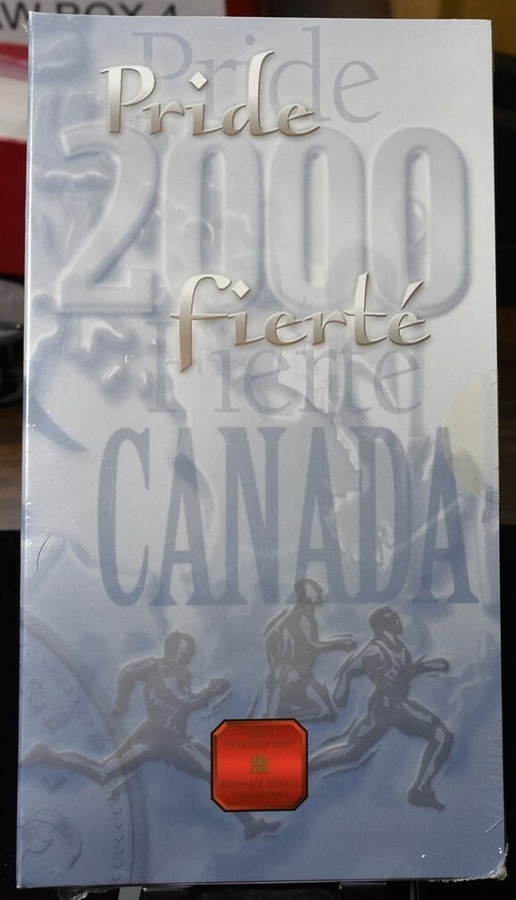 2000 Canada Pride 25c Colorized Millenium - Sealed Set Unopened Plastic