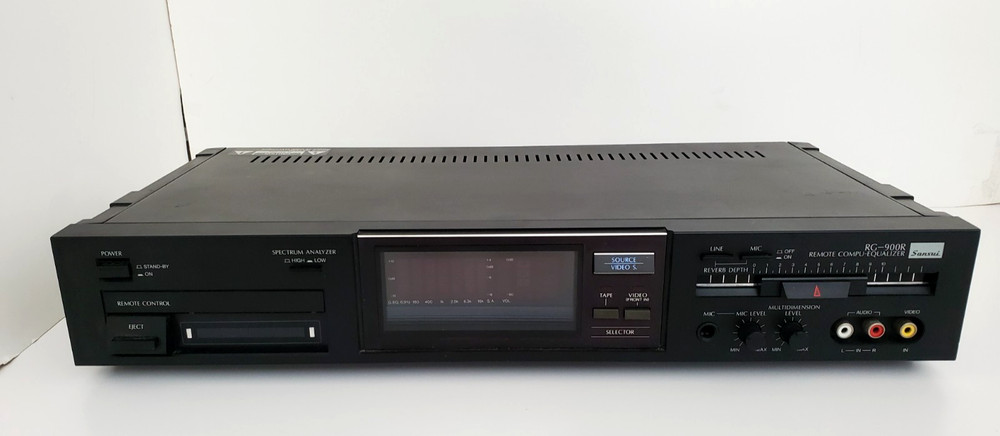 Sansui RG-900R Computer Control Equalizer Analyzer No Remote Tested!
