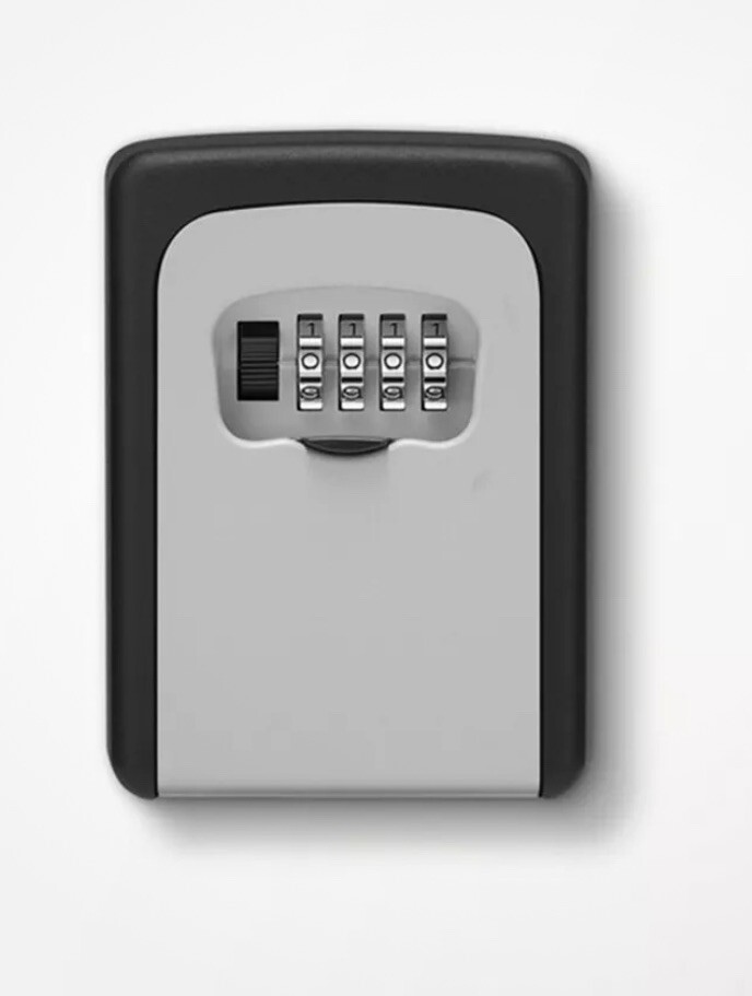 Combination Key Storage Lock Box w/ Changeable Code (Fayleeko)