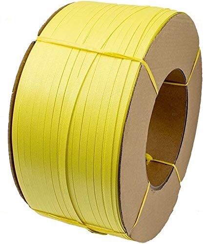 Polypropylene (PP) Strapping, 3200' Length, 1/2" Width, 400 lbs. Break Strength