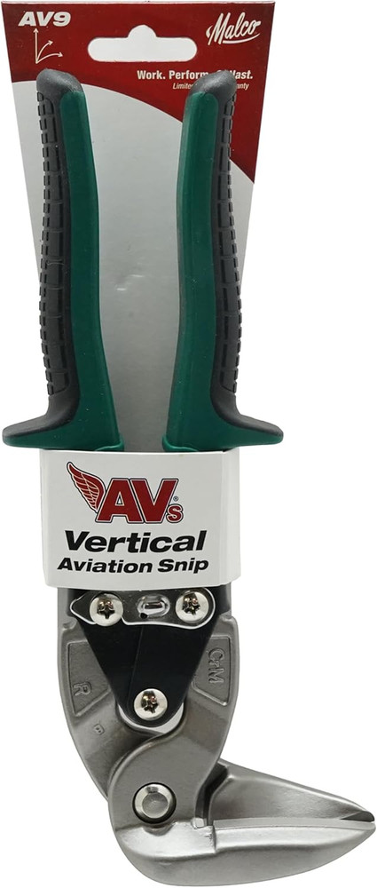 AV9 Right Cutting Vertical Aviation Snip