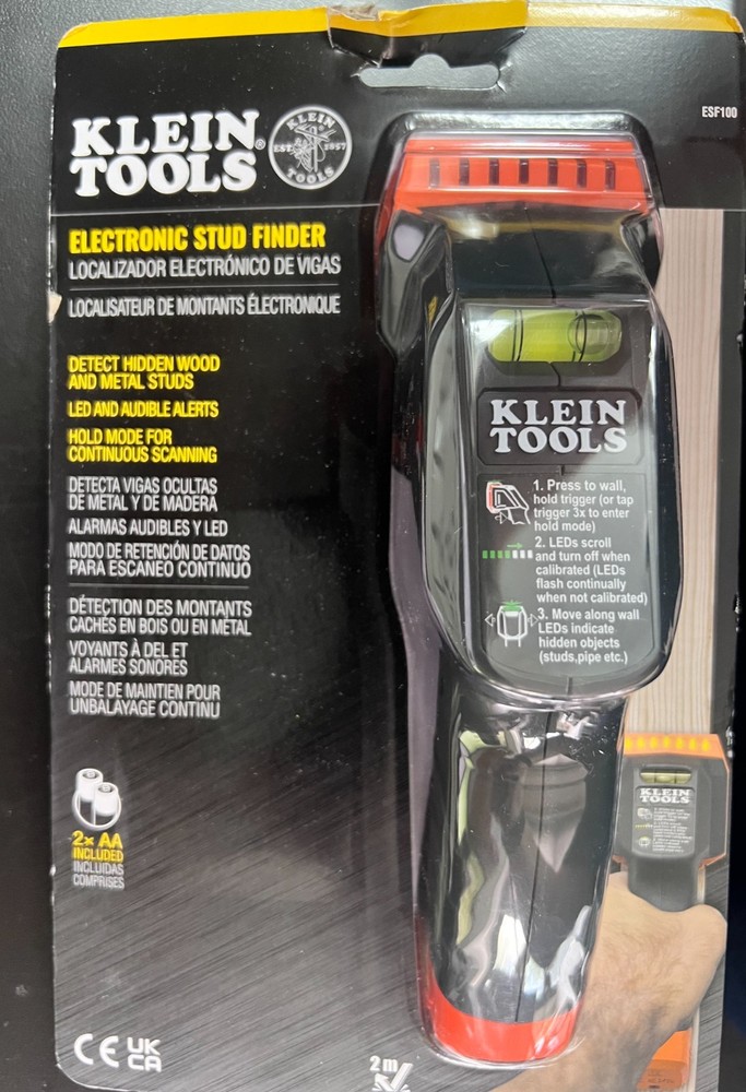 Klein Tools Electronic Stud Finder ESF100 4776