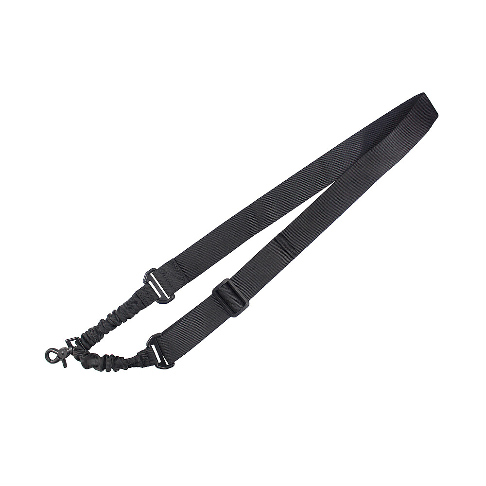 One Single Point Sling Rifle Tactical Shoulder Gun Strap Adjustable Molle Bungee