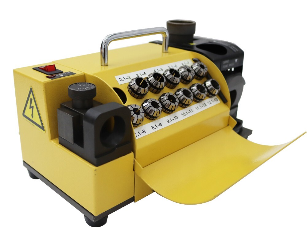 TECHTONGDA 110V φ3-φ13 Drill Bit Sharpener Grinder with Diamond Grinding Wheel