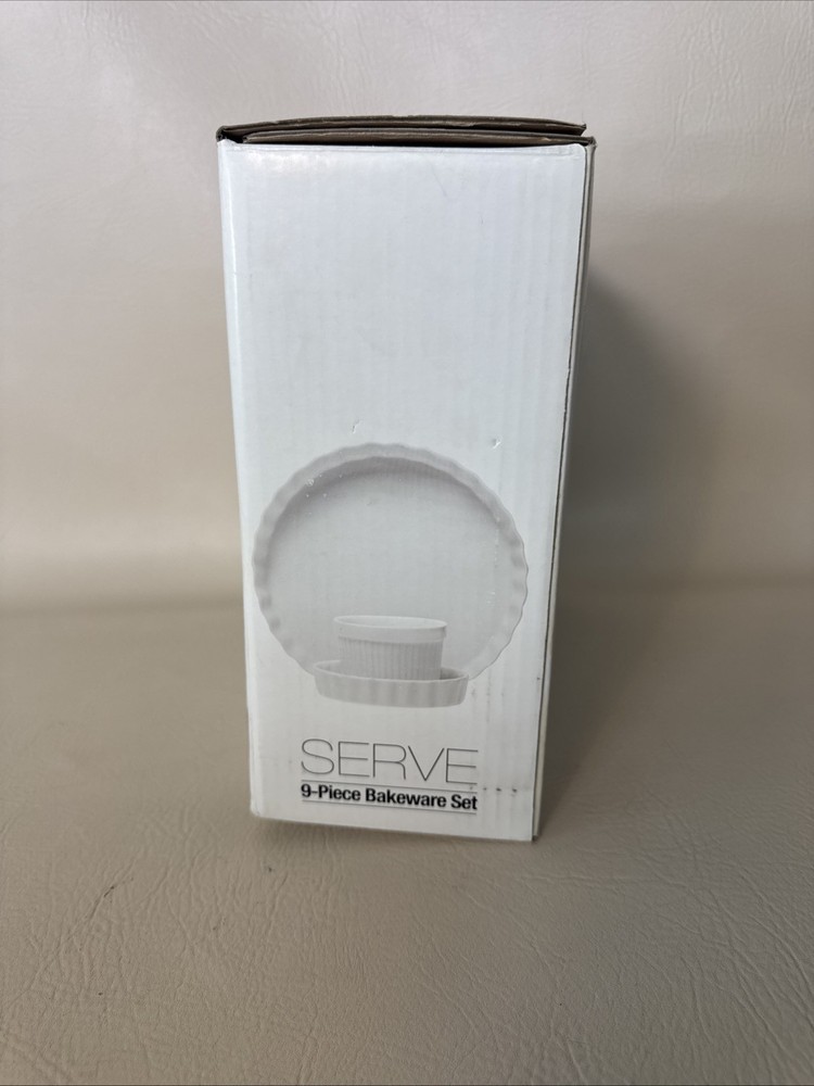 The Cellar 9-Piece Bakeware White Set