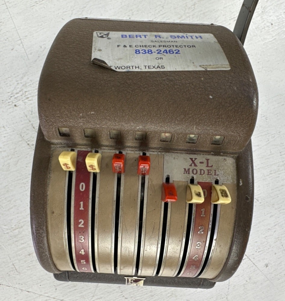 Hedman Company Model XL F&E Check Protector