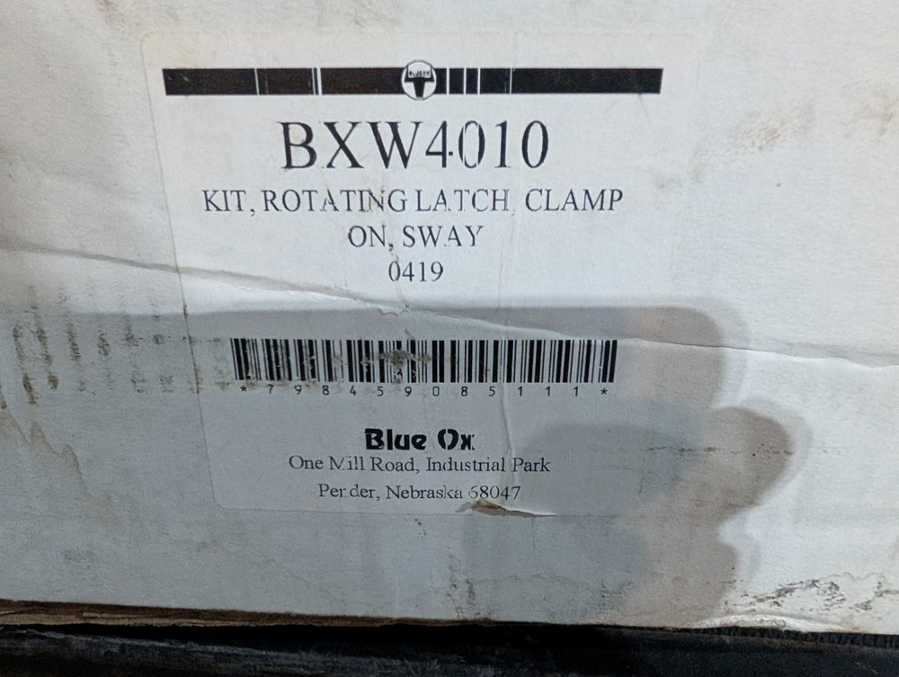 Blue Ox Sway Pro Rotating Latch Kit