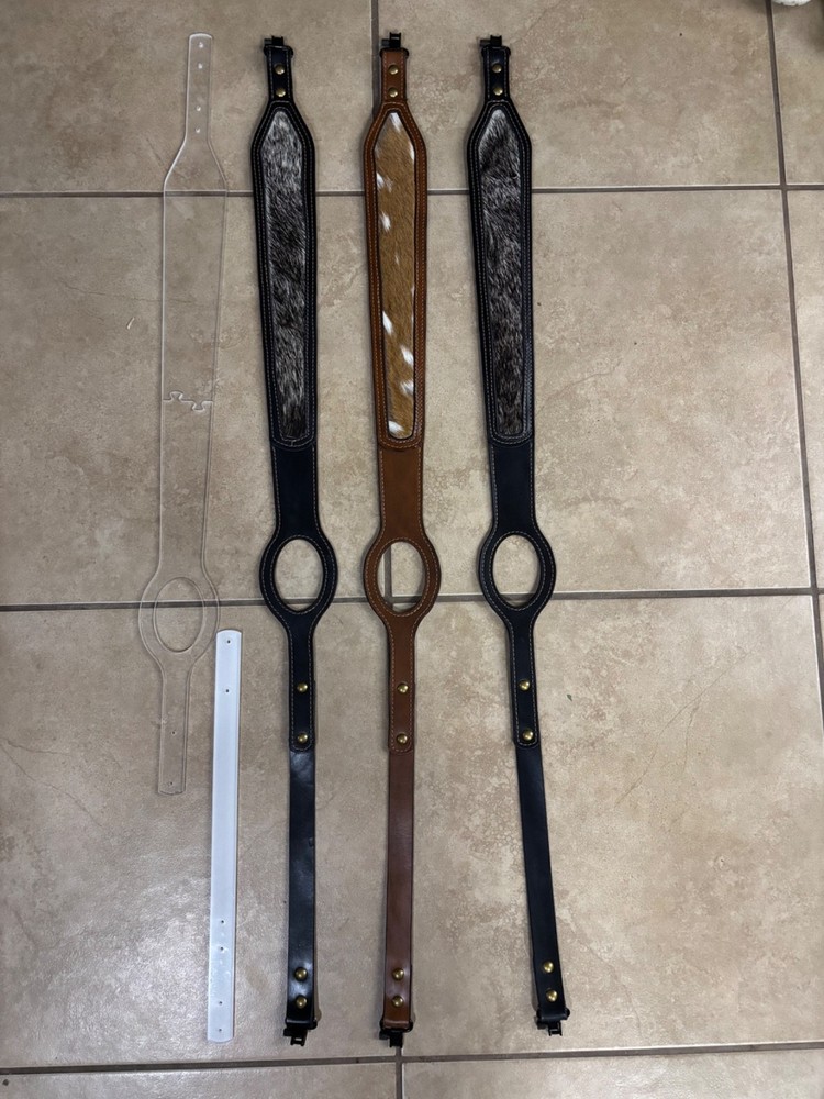 Acrylic Leather Template/Pattern Rifle Sling