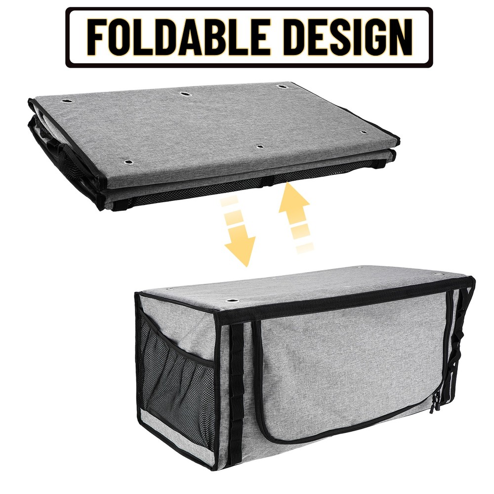 RV Overhead Soft-Sided Storage Cabinet 24" For Benz Sprinter & Ford Transit vans