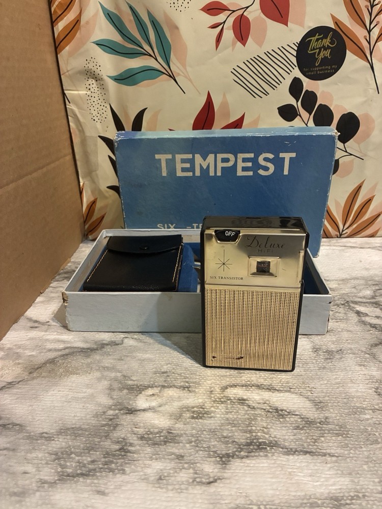 Tempest Transistor Radio