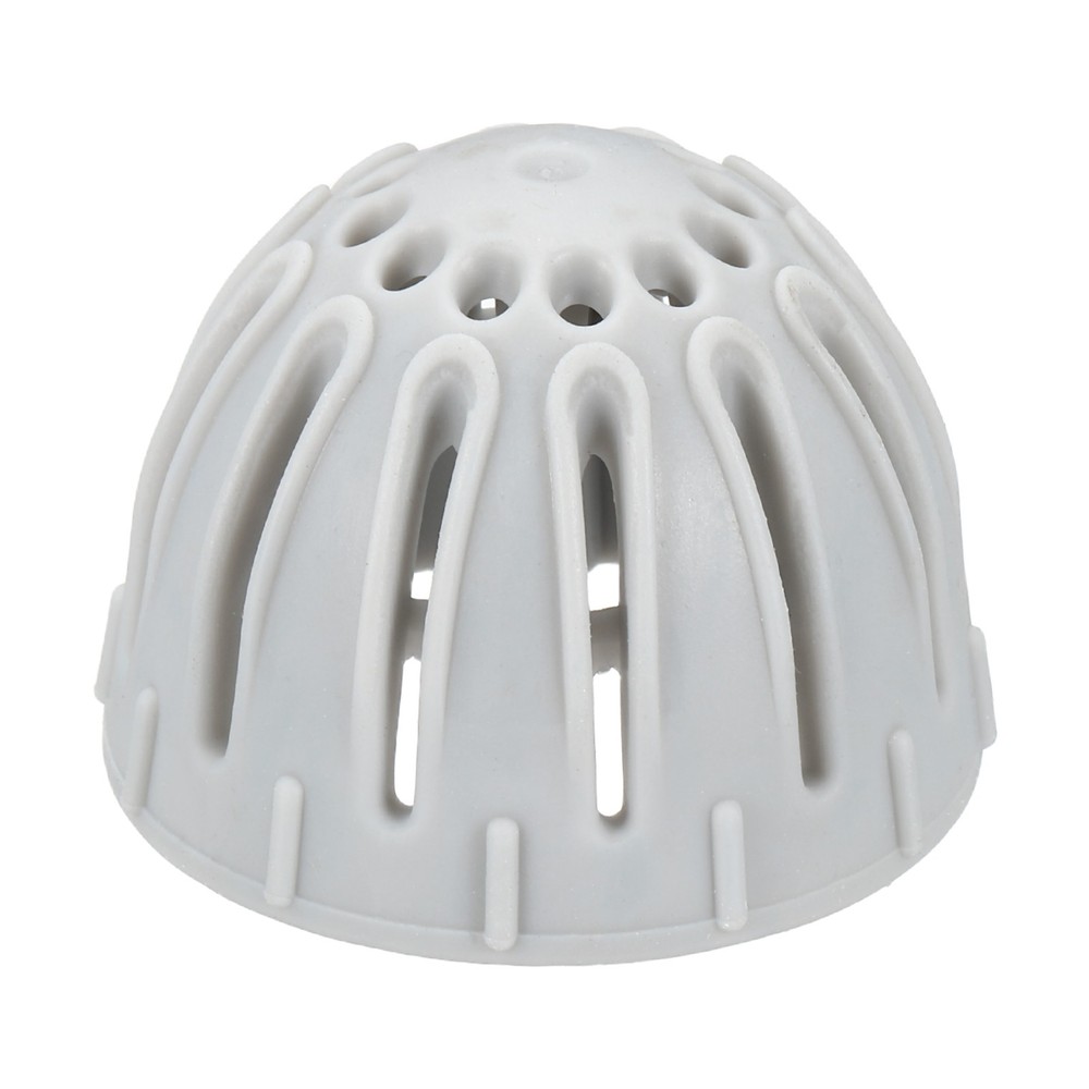 Egg Cleaning Brush Silicone Egg Washer Rotating Scrubber Tools Gray