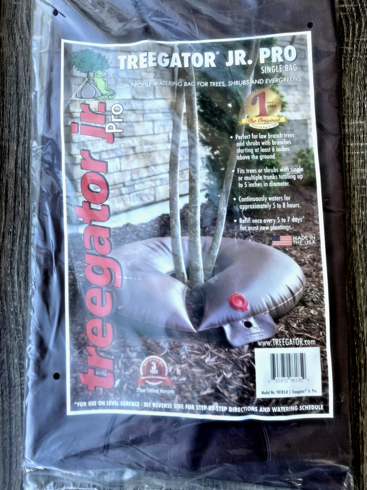 Tree Watering Bag Slow Release – Treegator Jr Pro for Trees & Shrubs NIP