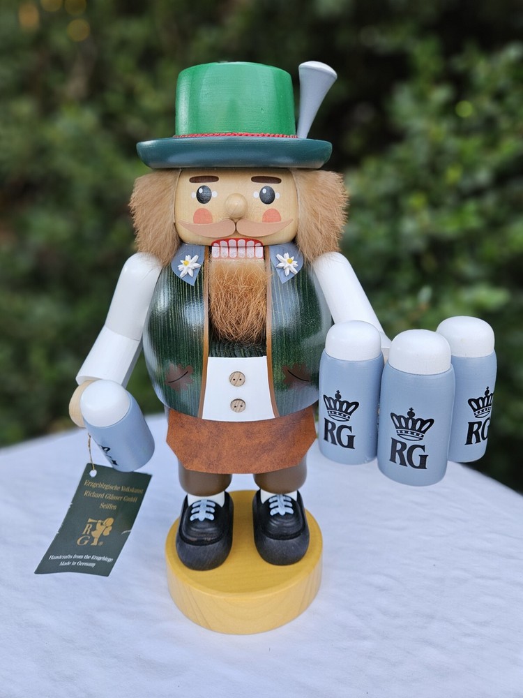 Nutcracker Bavarian Irish Green Bartender By Richard Glasser